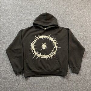 CHOOOSELF Dark Religious Hooded Sweatshirt